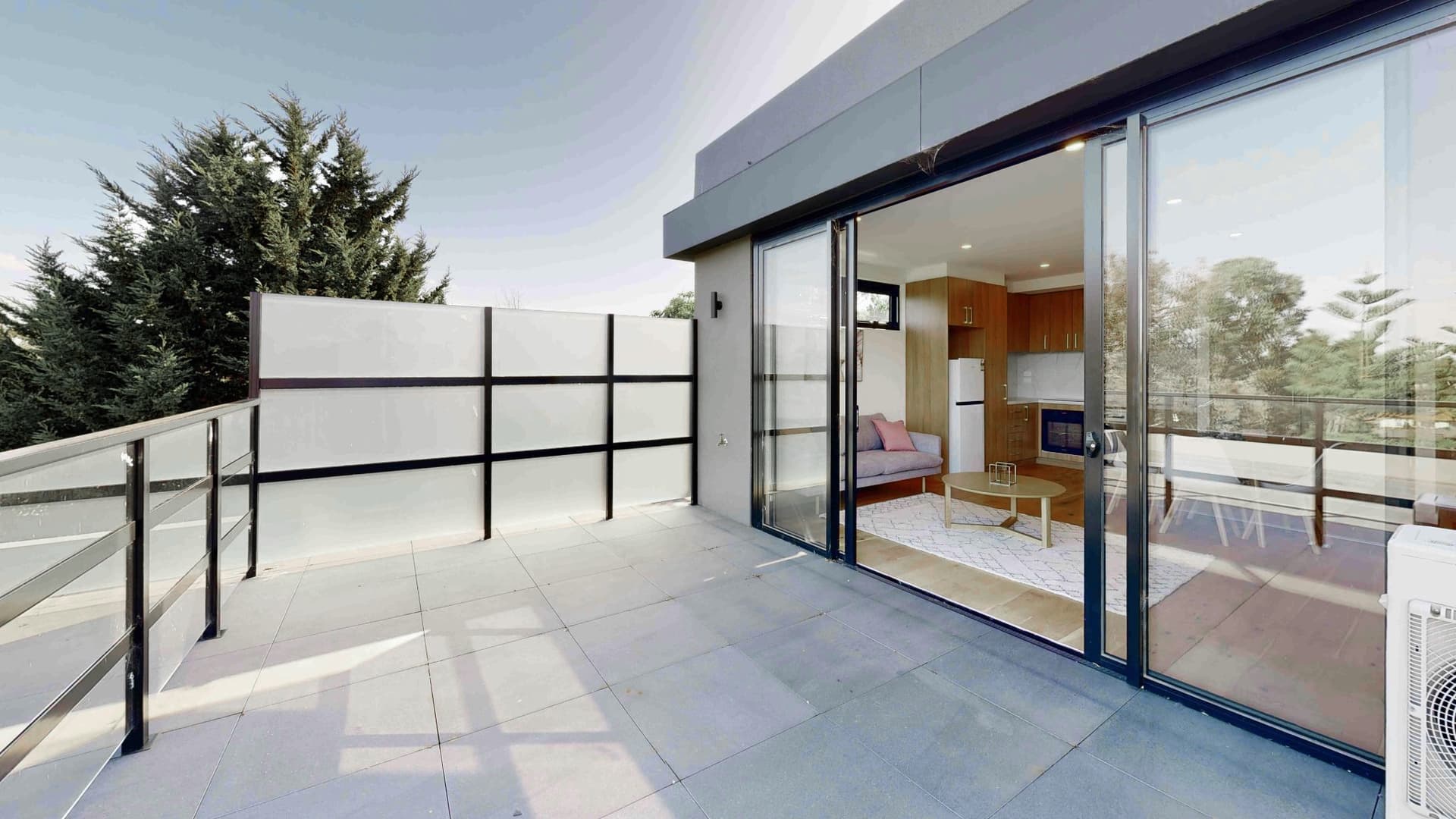 Interior view of a modern and accessible kitchen
